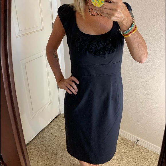 Rebecca Taylor Navy Blue Dress - Picture 5 of 14